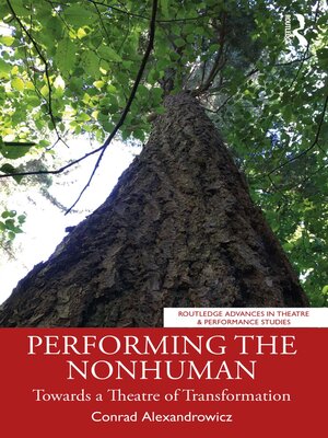 cover image of Performing the Nonhuman